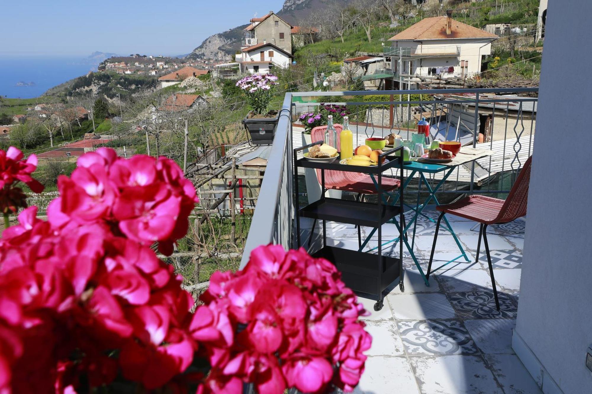 Plein Sud Agerola Bed & Breakfast San Lazzaro di Agerola ภายนอก รูปภาพ